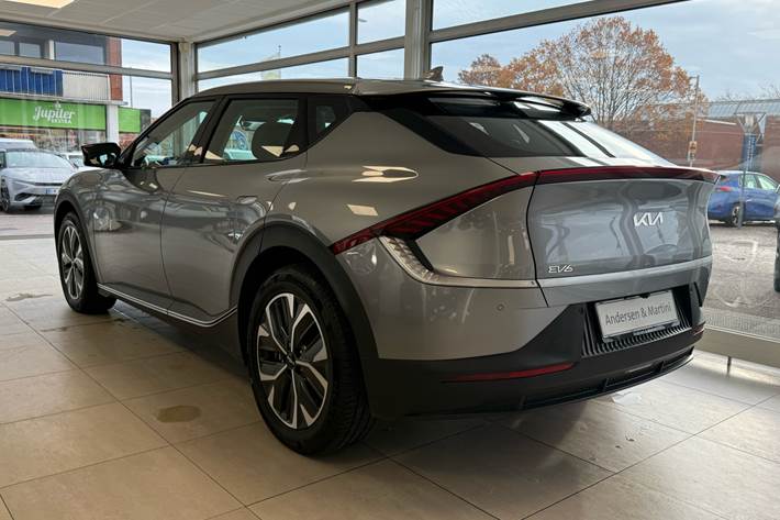 Grå Kia EV6 fra 2022