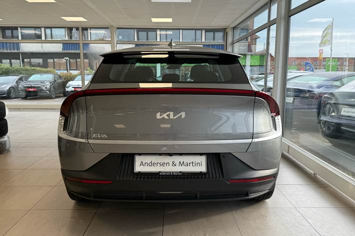 Grå Kia EV6 fra 2022