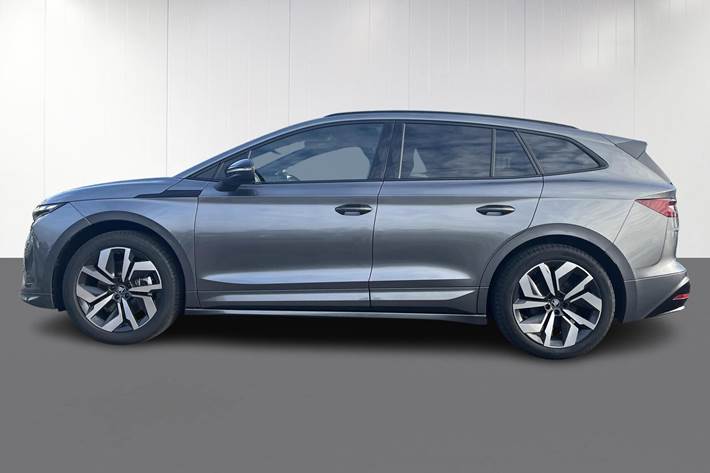 Grå Skoda Enyaq fra 2025