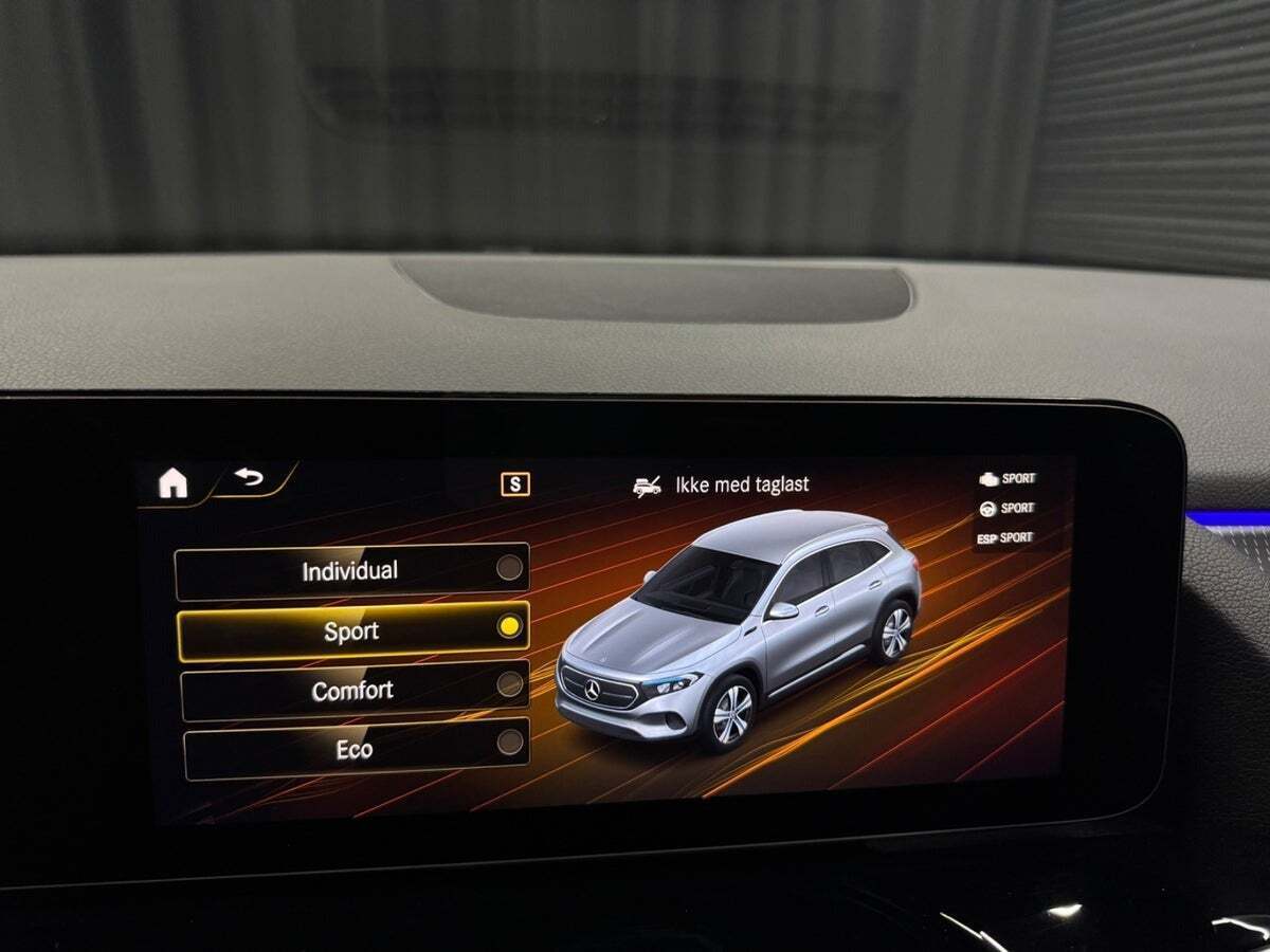 Grå Mercedes EQA250 fra 2024