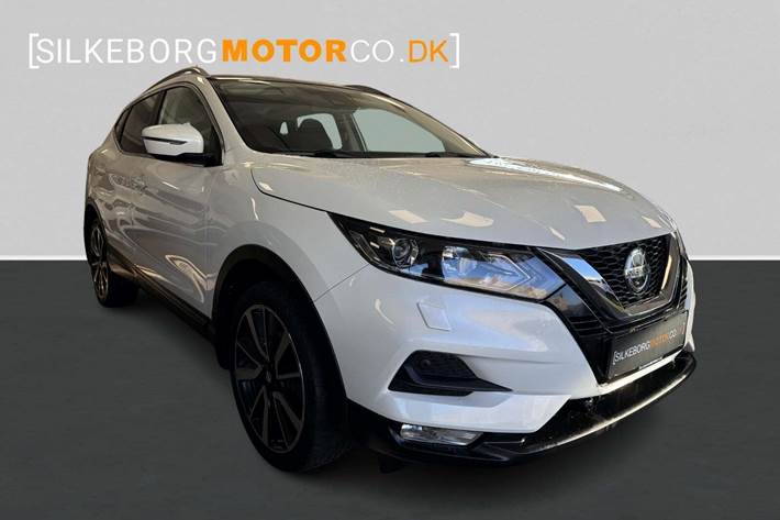 Hvid Nissan Qashqai fra 2019