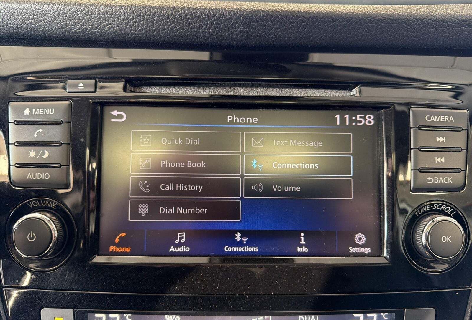 Hvid Nissan Qashqai fra 2019