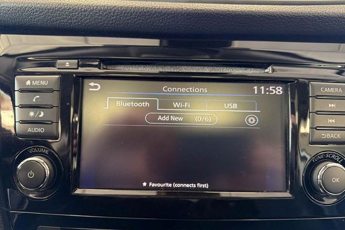 Hvid Nissan Qashqai fra 2019