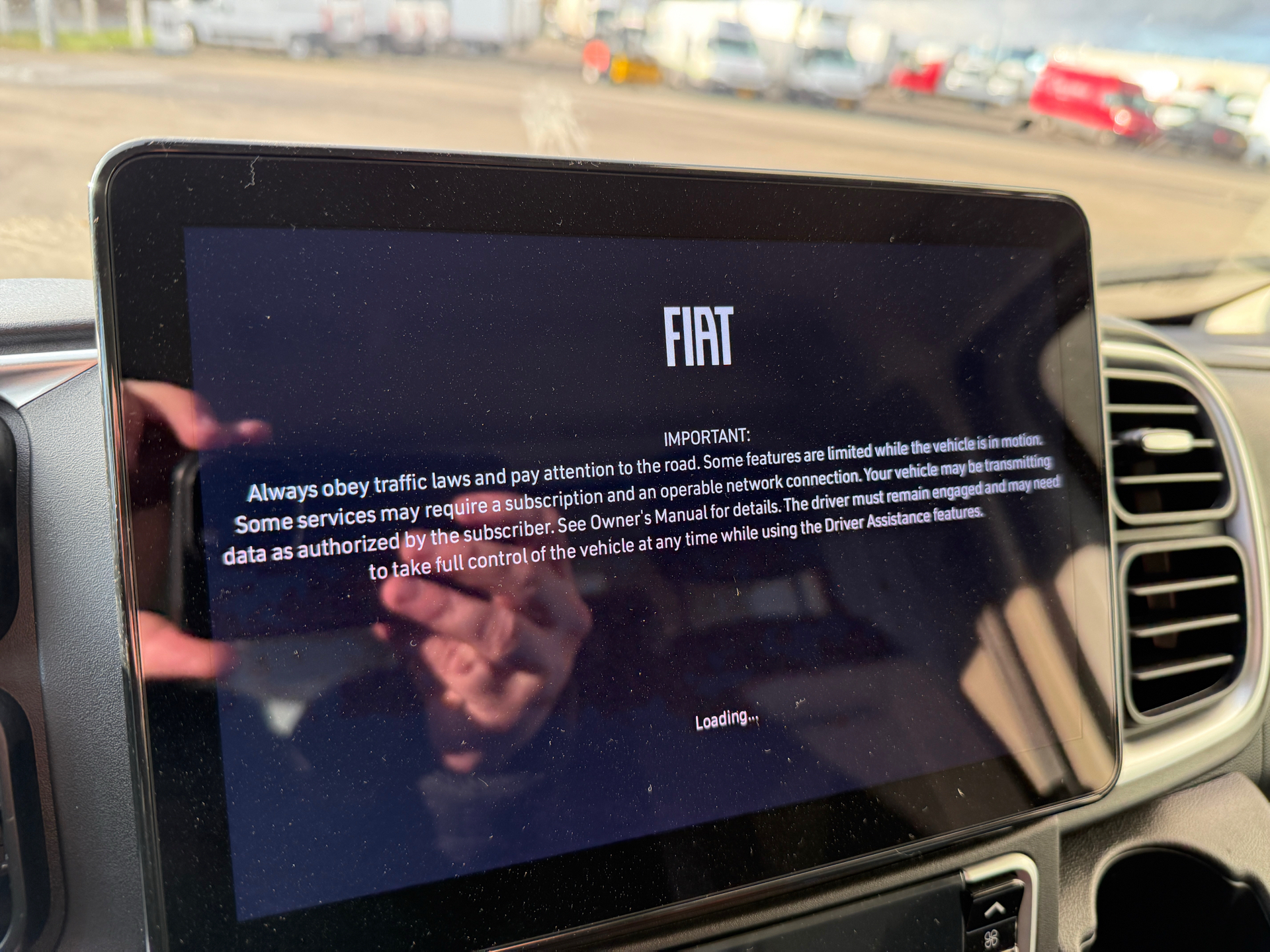 Hvid Fiat Ducato fra 2025