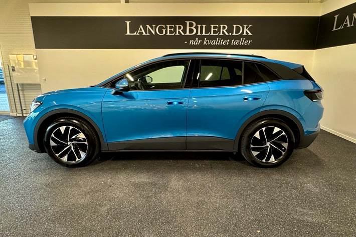 Blå VW ID.4 fra 2025