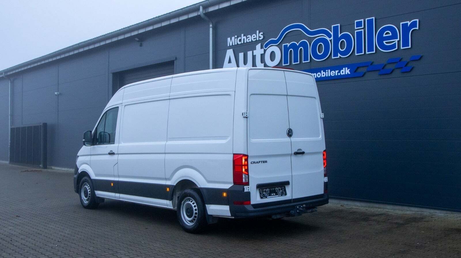 Hvid VW Crafter 35 fra 2024