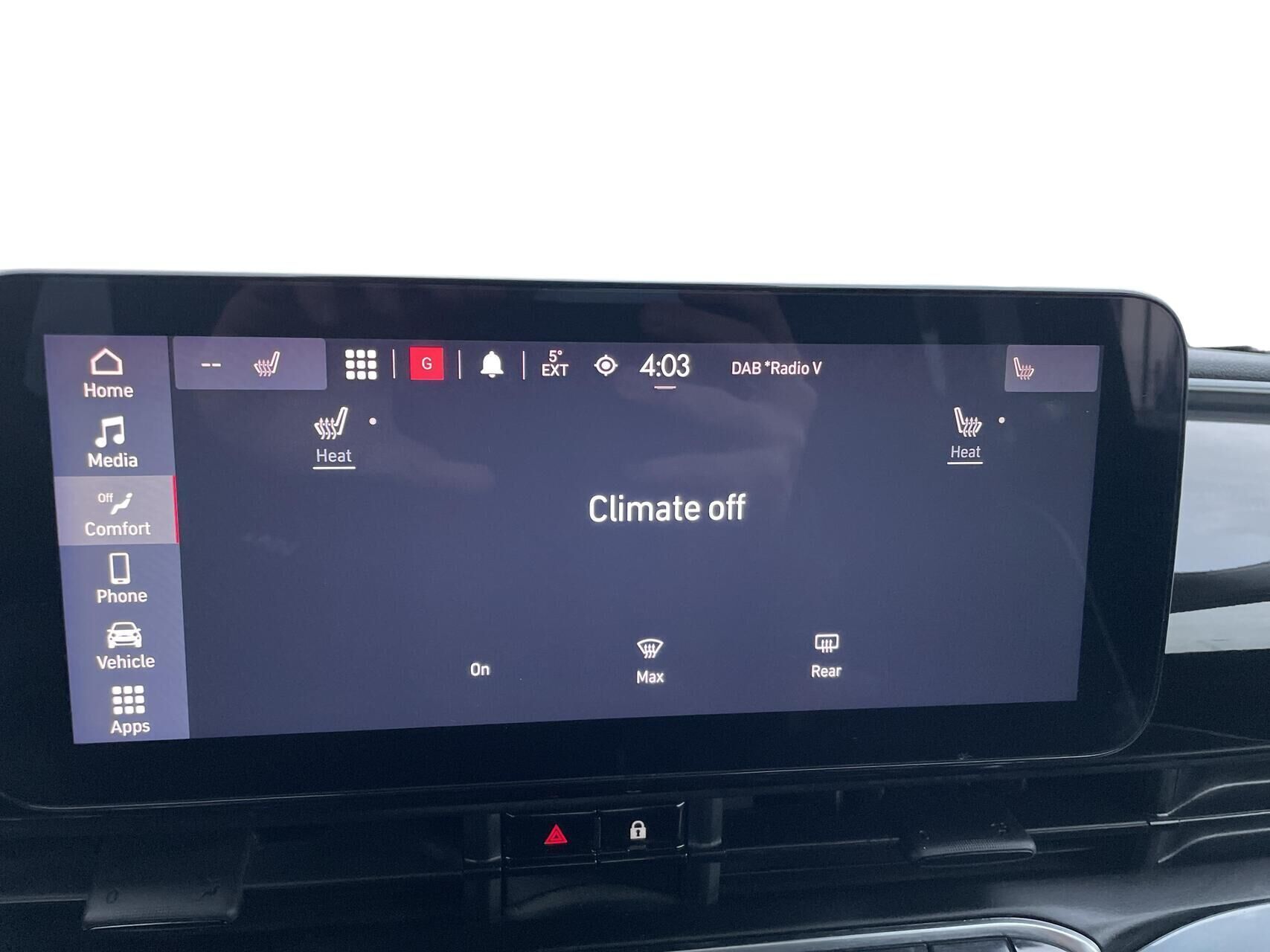 Sort Fiat 500e fra 2024