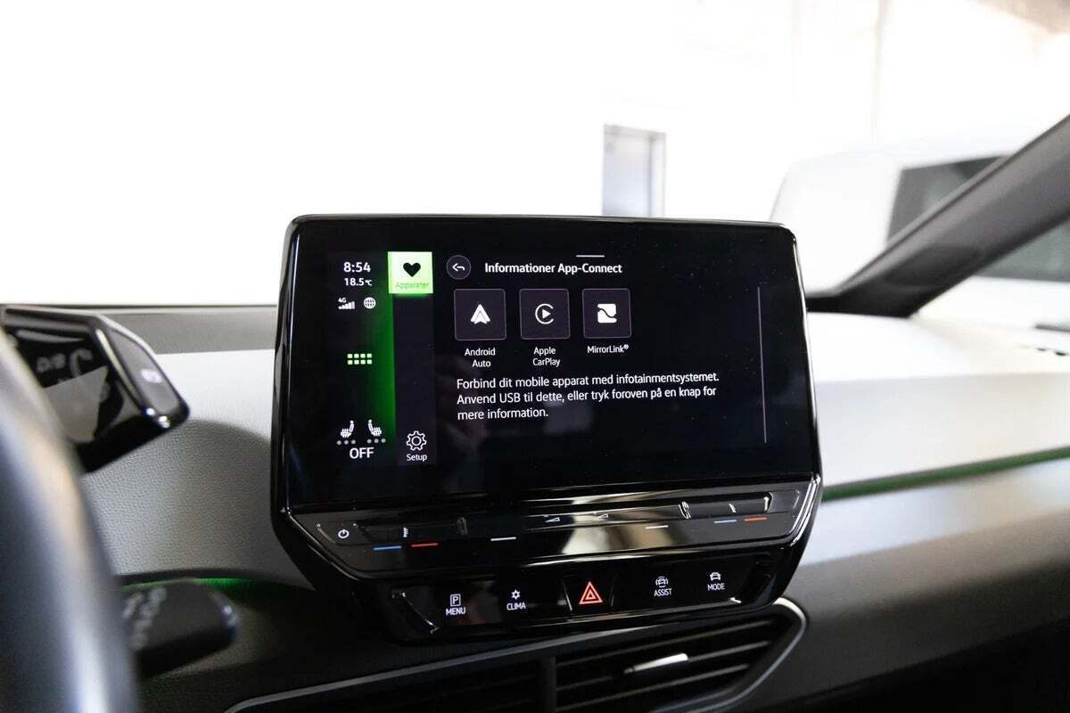 Grå VW ID.3 fra 2023