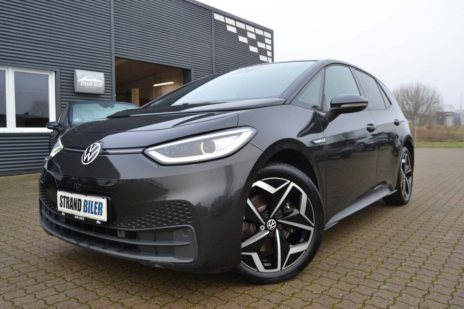 Grå VW ID.3 fra 2021