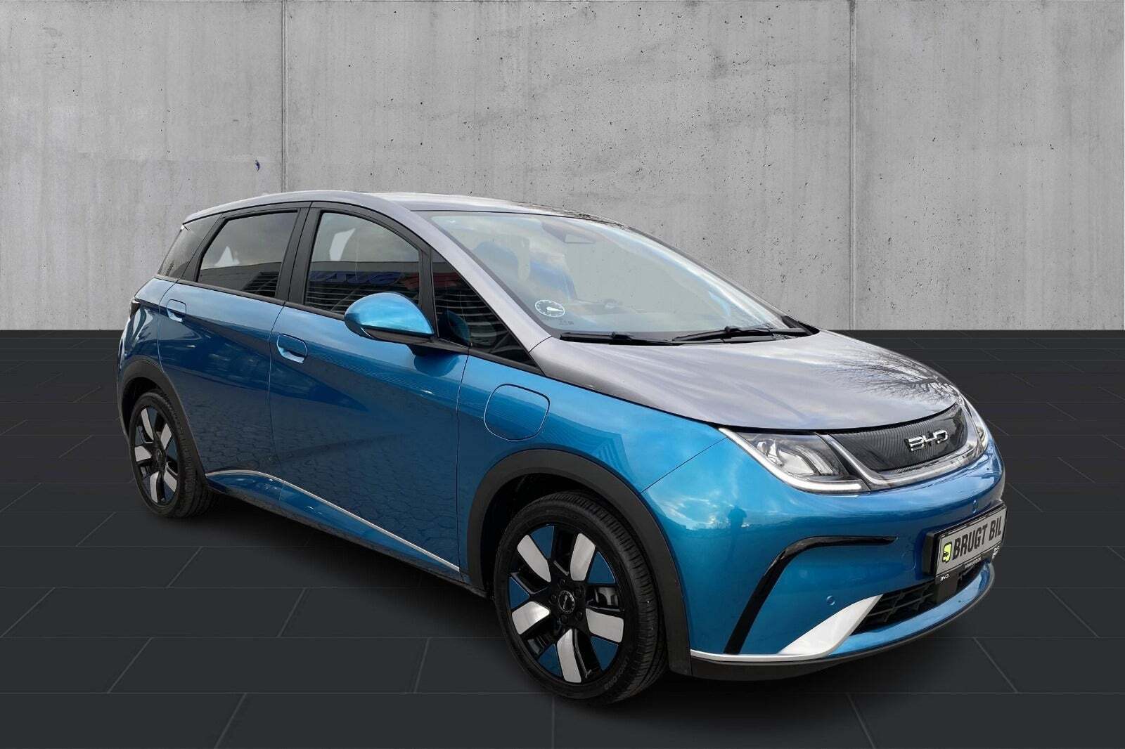 Blå BYD Dolphin fra 2024