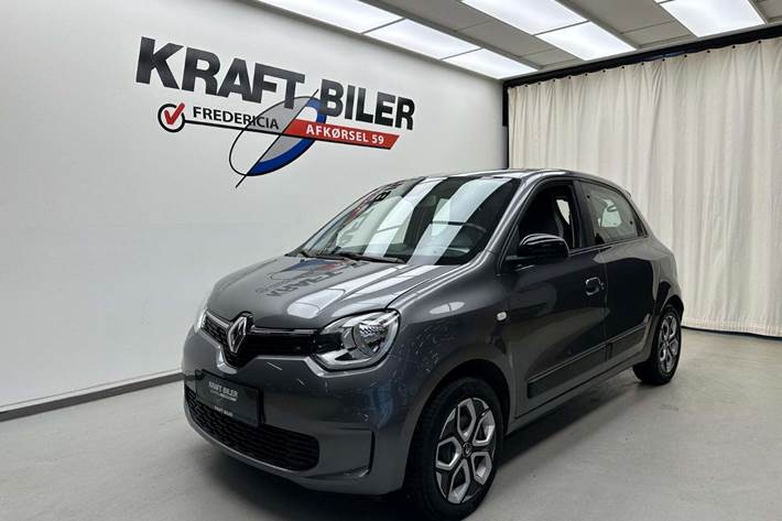Grå Renault Twingo fra 2022 set udefra