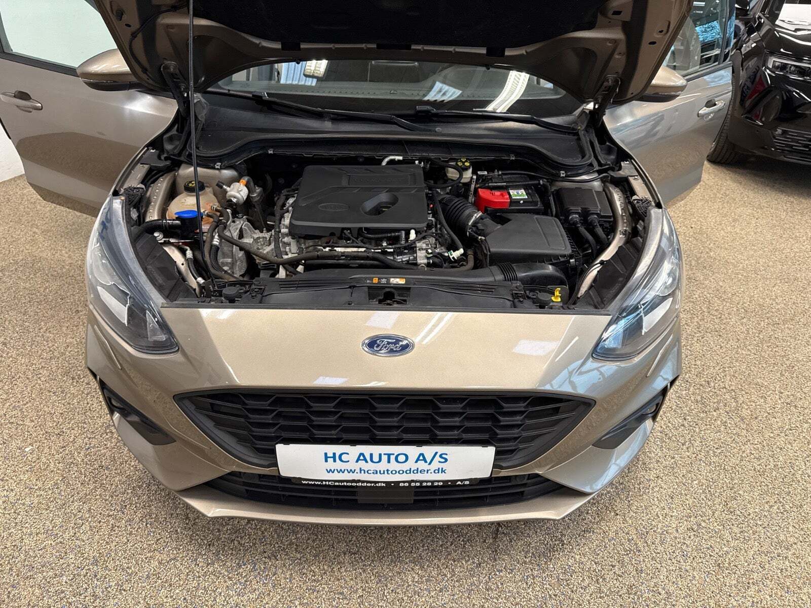 Beige Ford Focus fra 2019