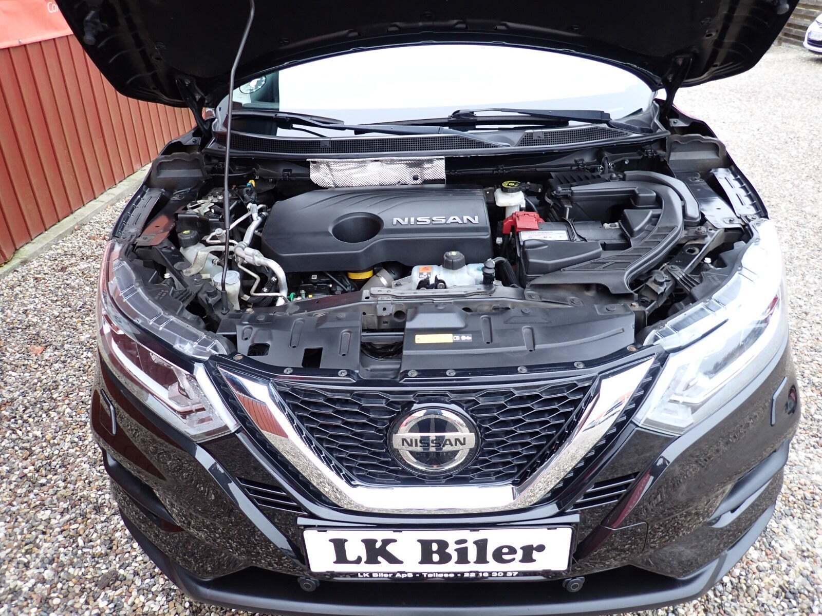 Sort Nissan Qashqai fra 2019