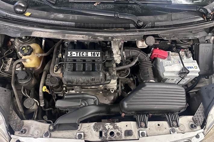 Grøn Chevrolet Spark fra 2012