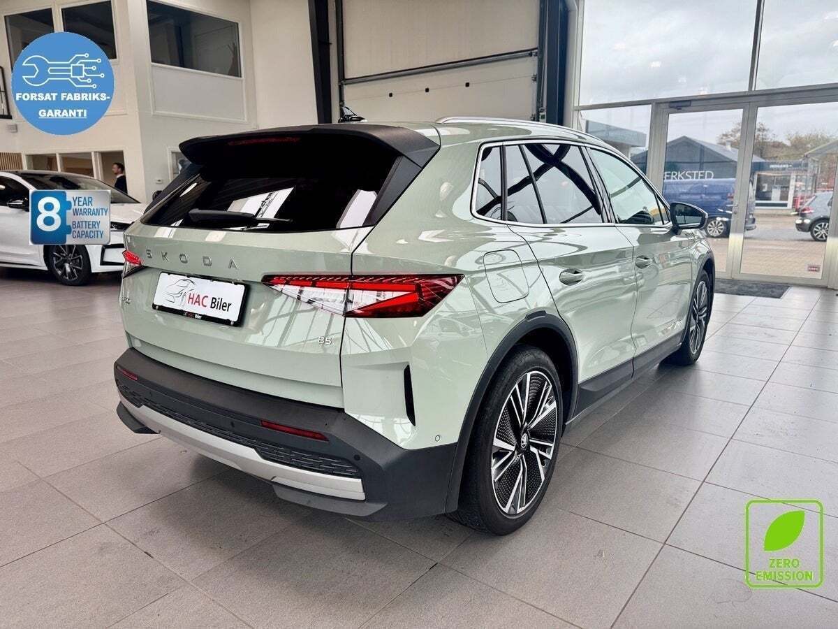 Grøn Skoda Elroq fra 2025