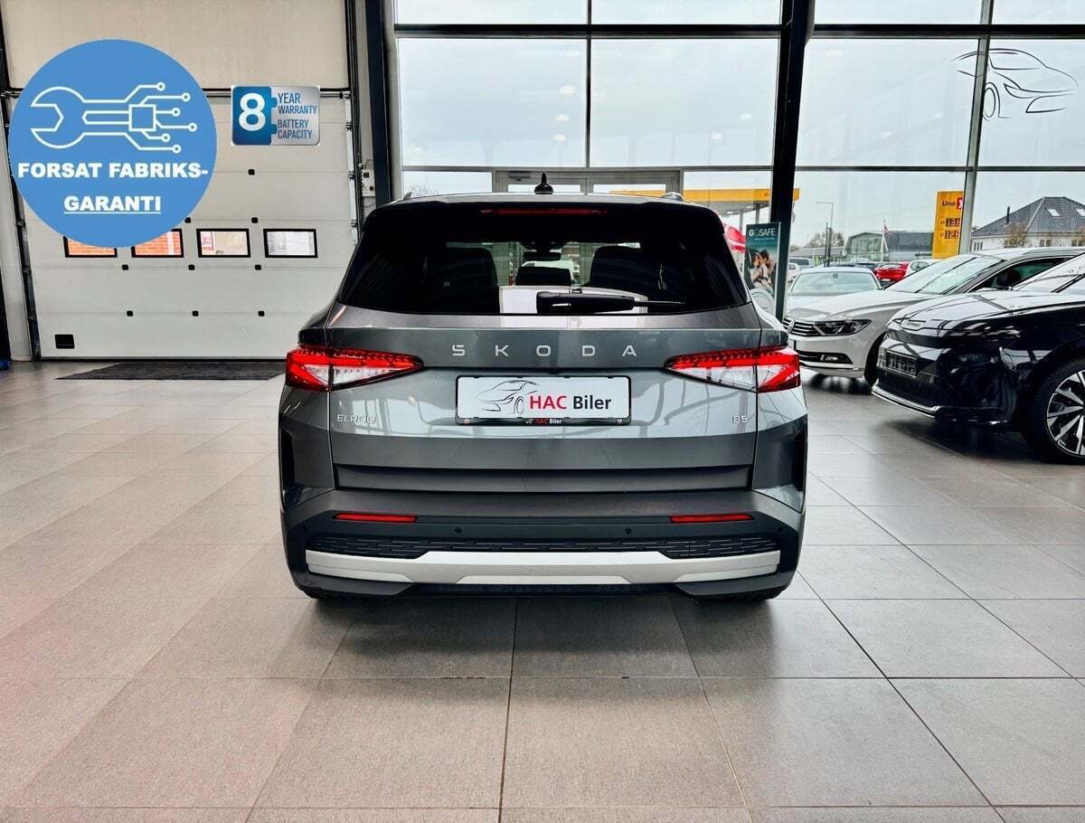 Grå Skoda Elroq fra 2025