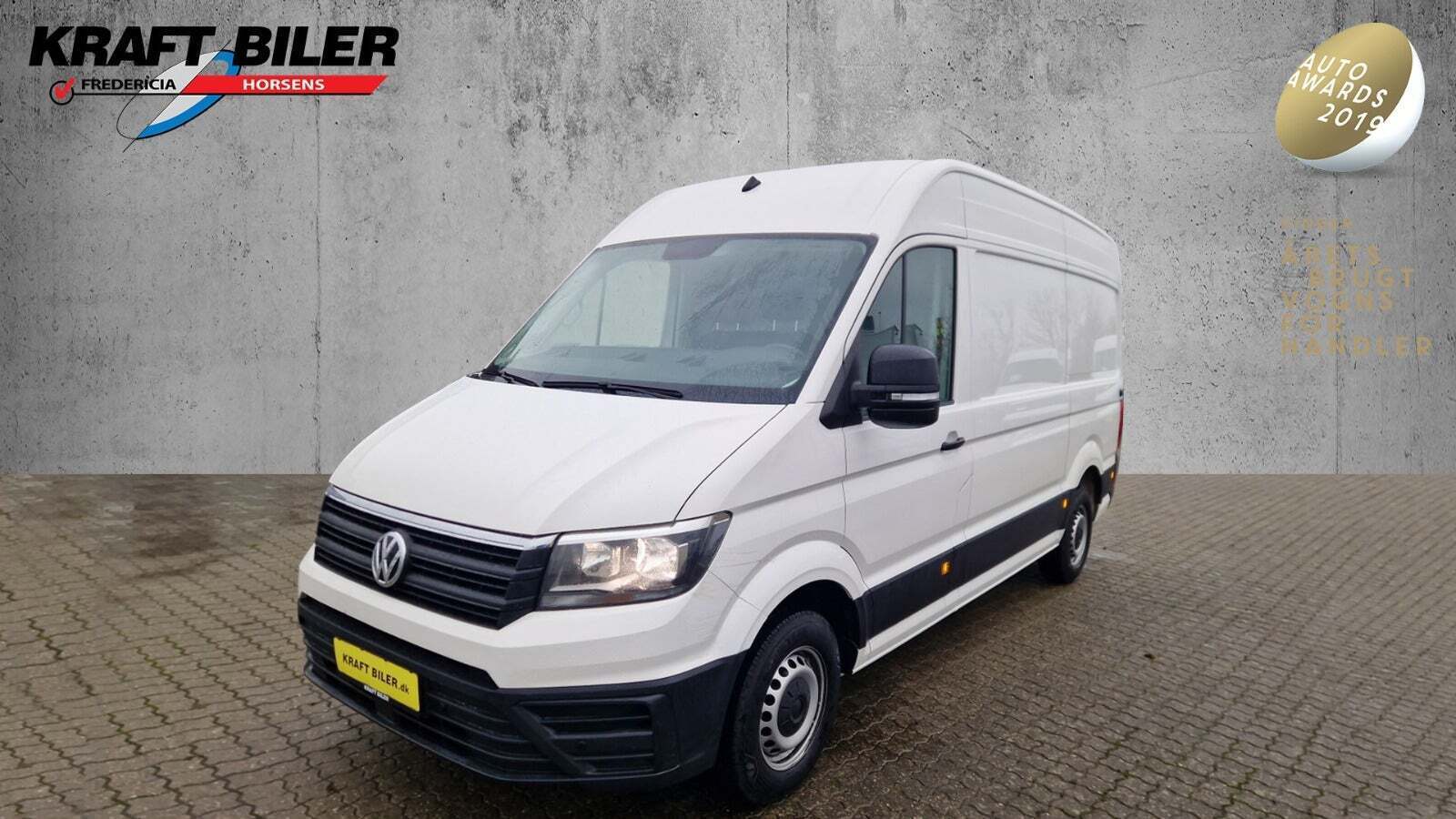 VW Crafter 35 2,0 TDi 177 Kassevogn L3H2 aut.