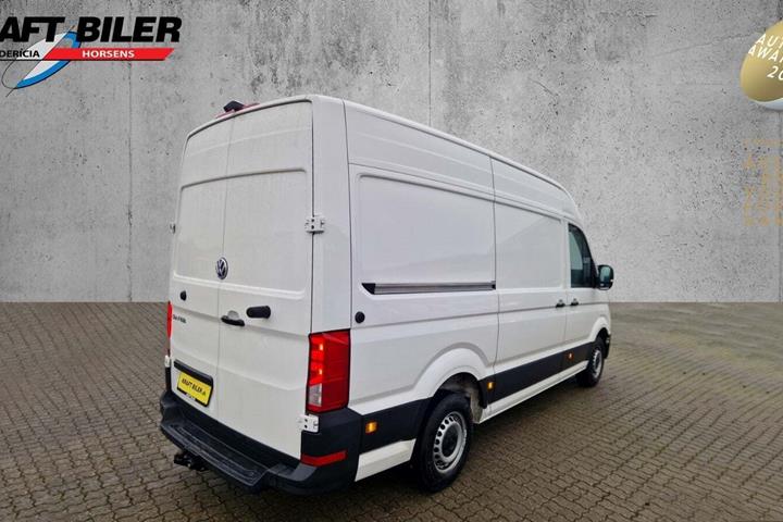 Hvid VW Crafter 35 fra 2023