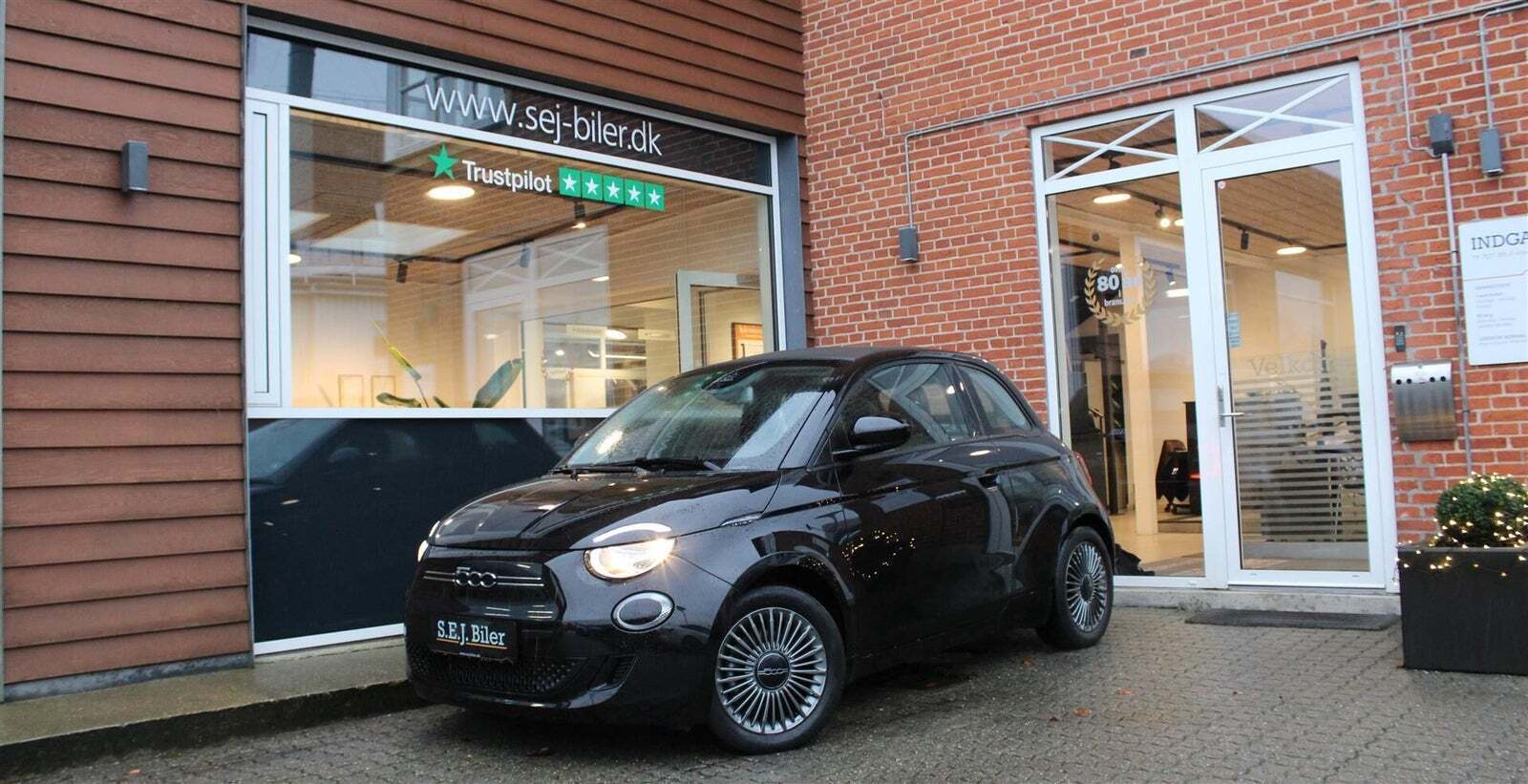 Sort Fiat 500e fra 2022
