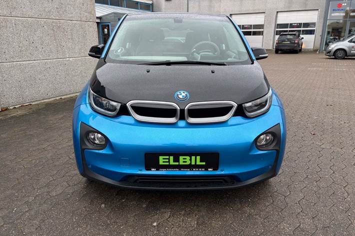 Blå BMW i3 fra 2016