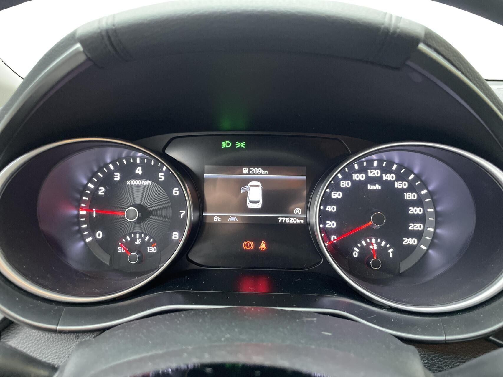 Blå Kia Ceed fra 2022