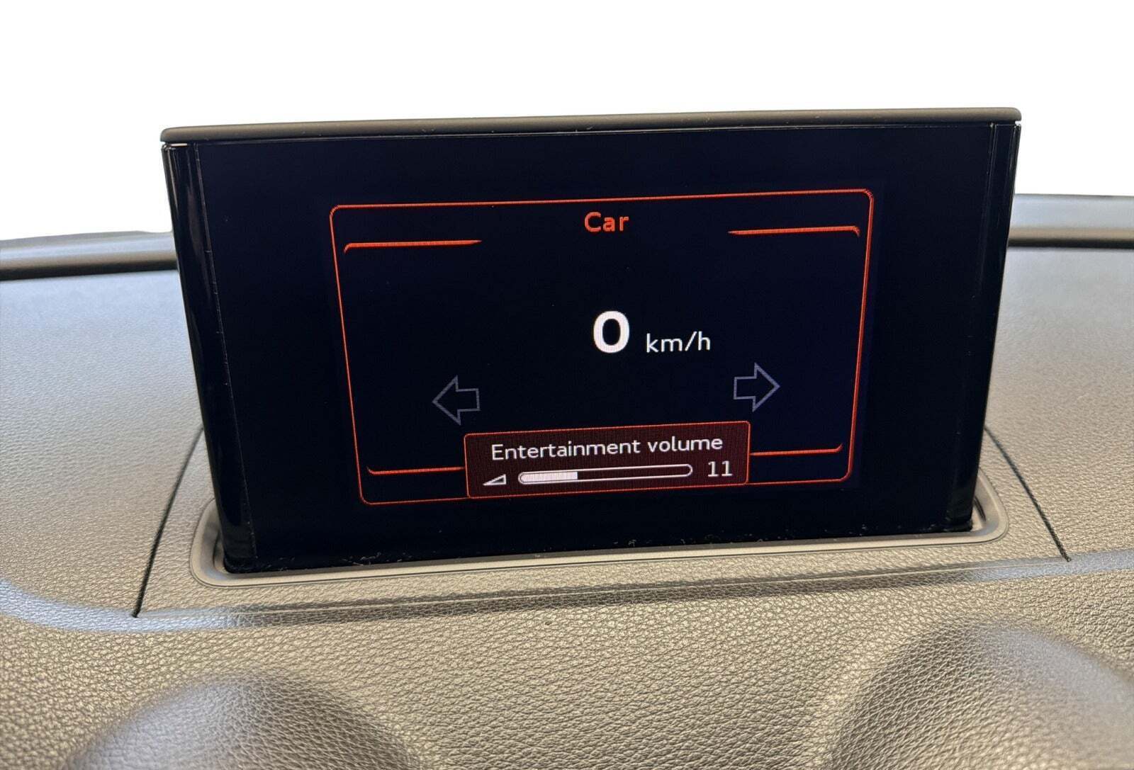 Hvid Audi A3 fra 2014