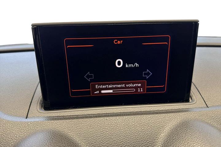 Hvid Audi A3 fra 2014