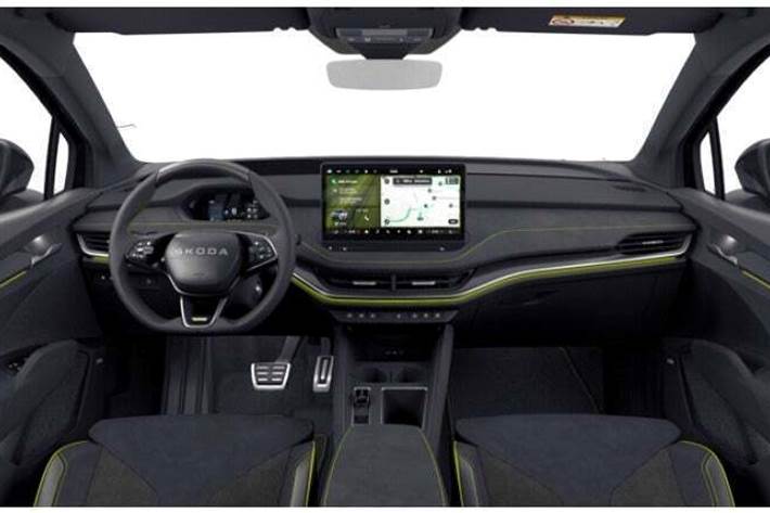 Sort Skoda Enyaq fra 2026