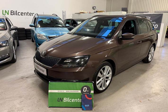 undefined Skoda Fabia fra 2015 set udefra