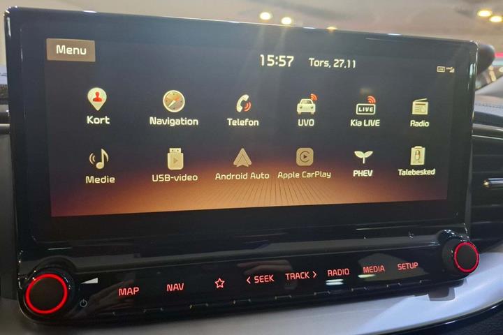 Grå Kia Ceed fra 2020