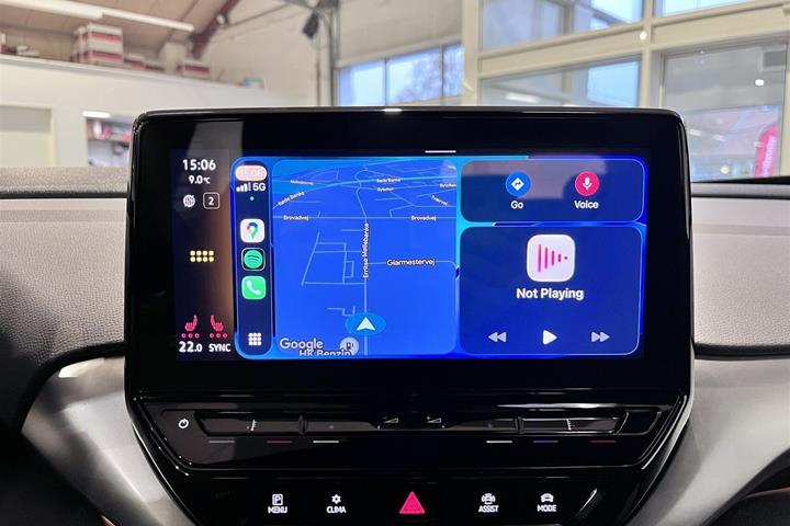 Blå VW ID.4 fra 2022