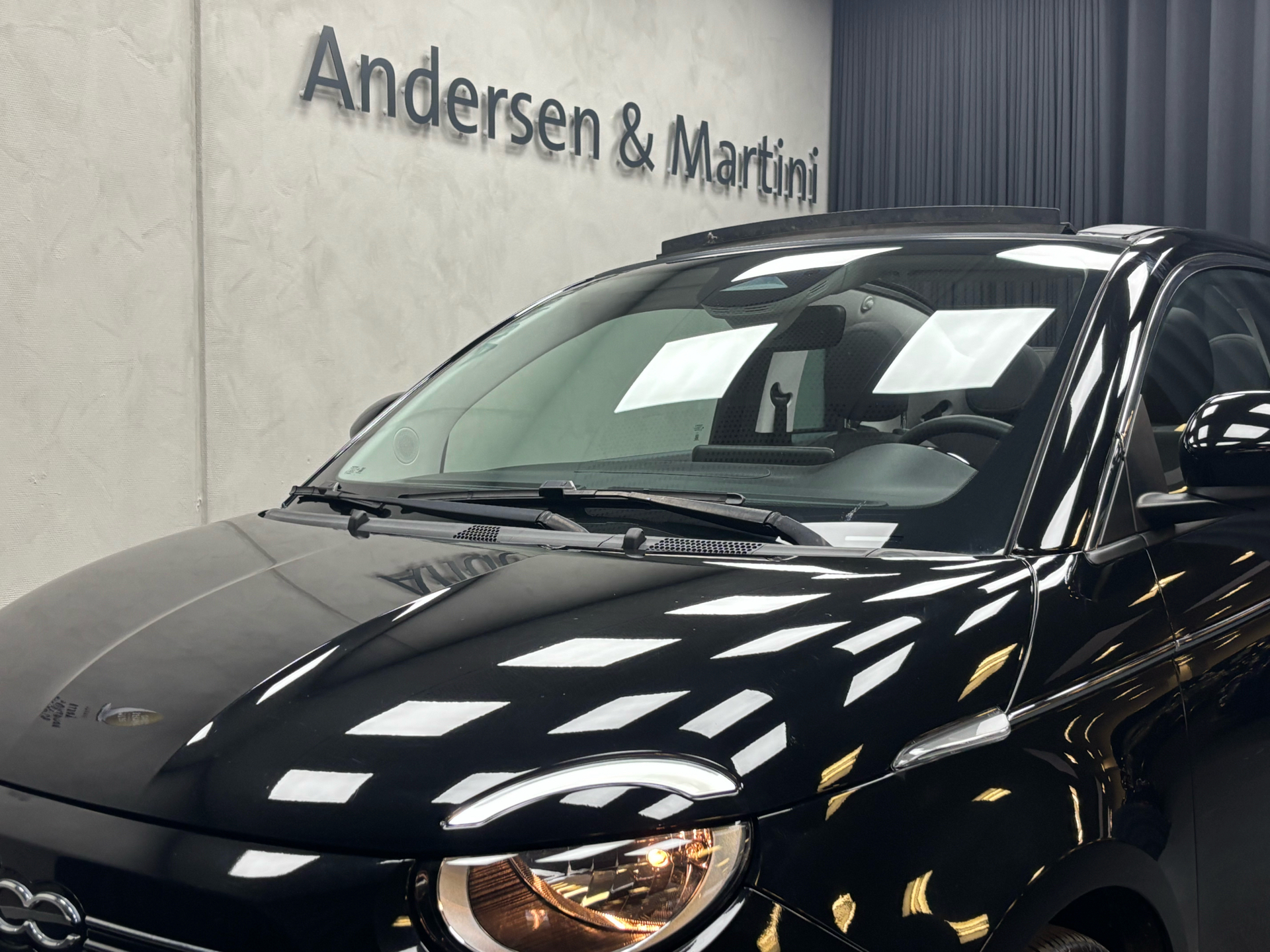 Sort Fiat 500e fra 2024