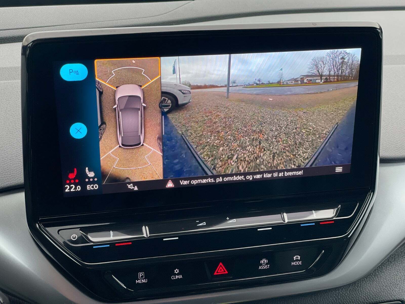 Blå VW ID.4 fra 2022