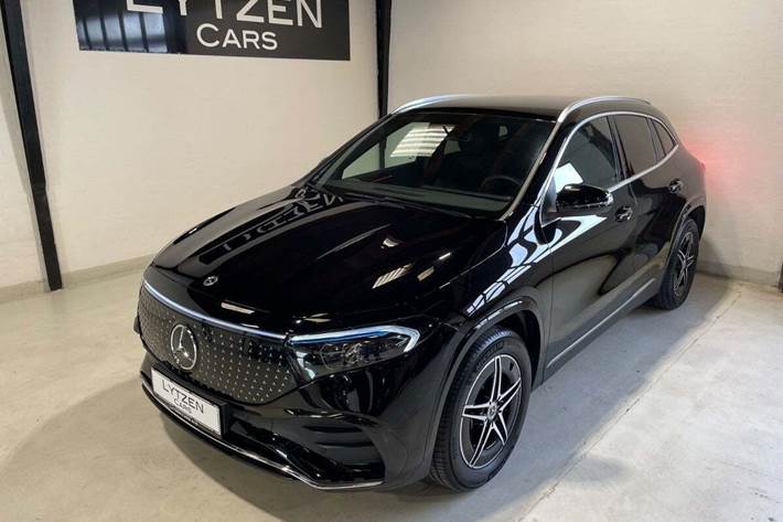 Sort Mercedes EQA350 fra 2024