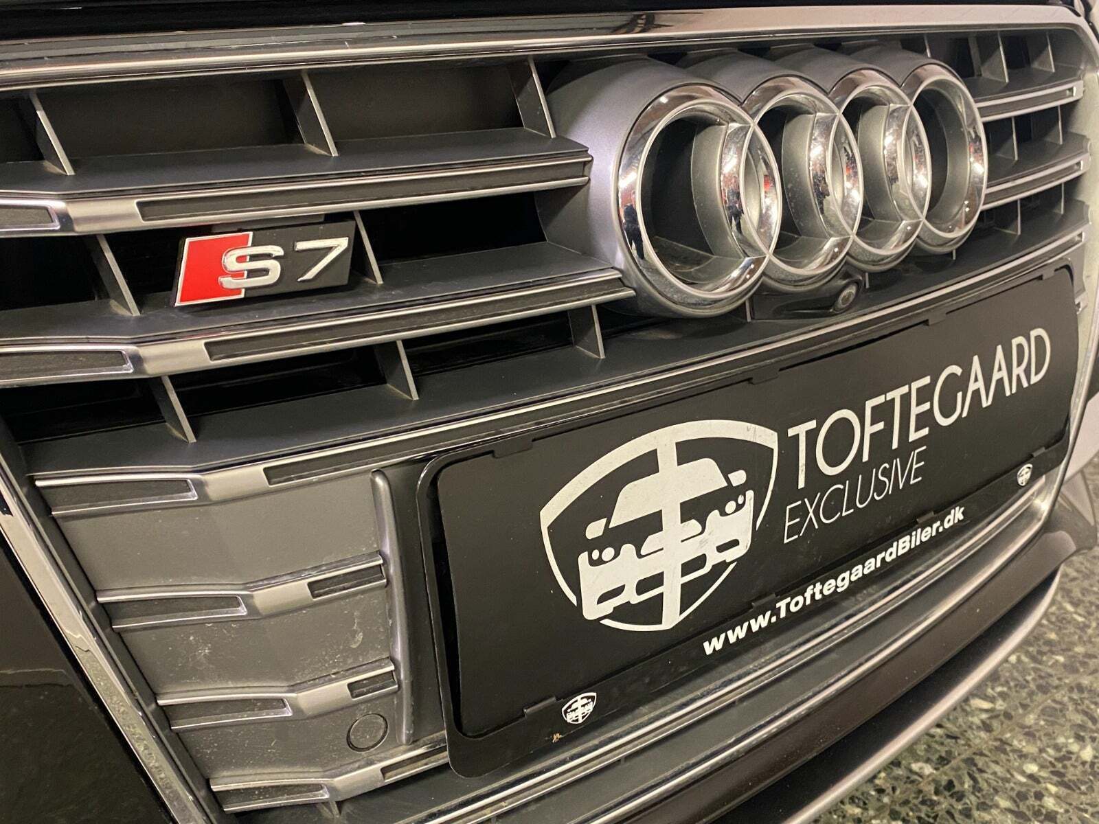 Sort Audi S7 fra 2013