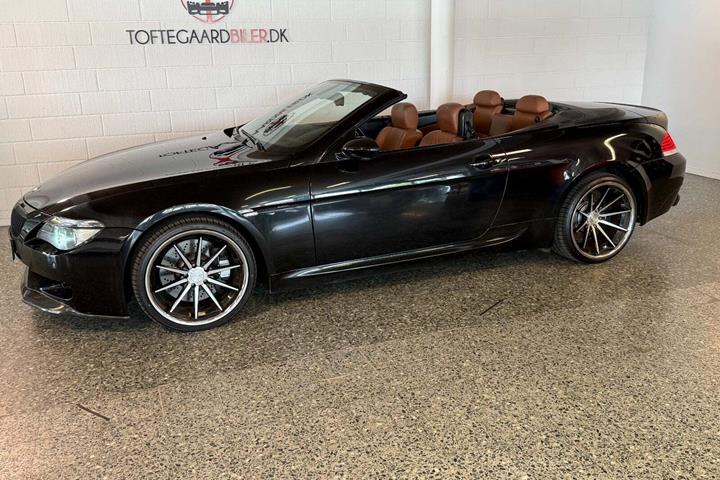 Sort BMW M6 fra 2007