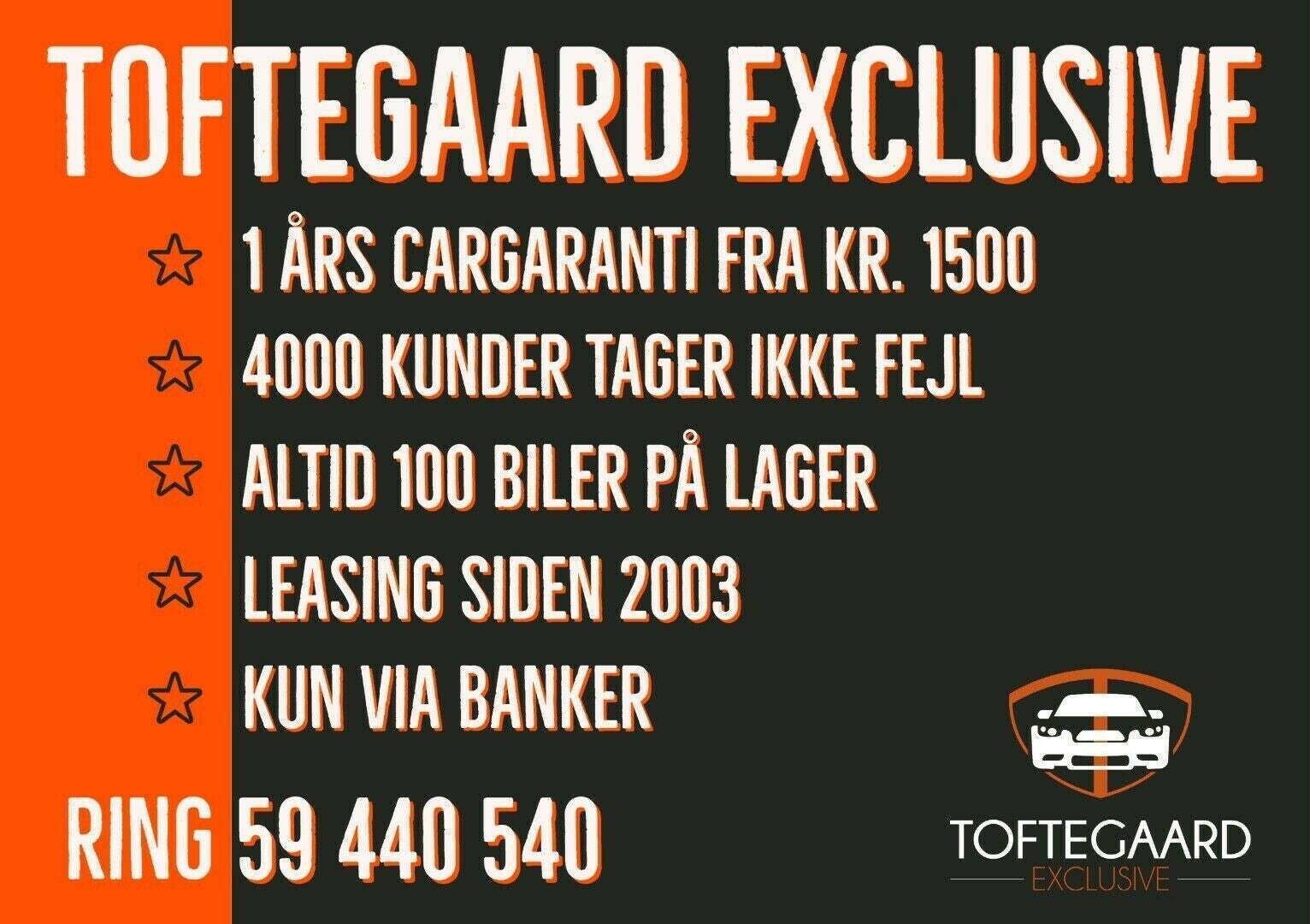 Sort Audi A7 fra 2013