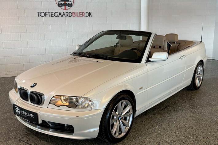 Hvid BMW 330Ci fra 2002