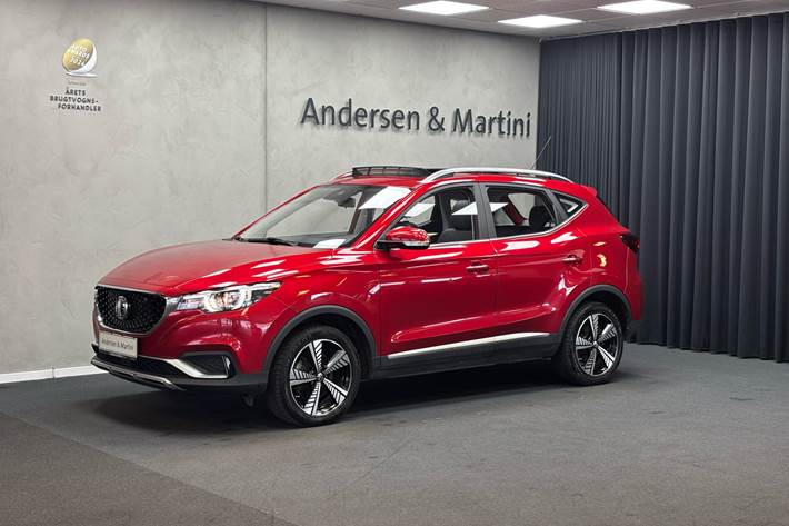 Rød MG ZS EV fra 2021