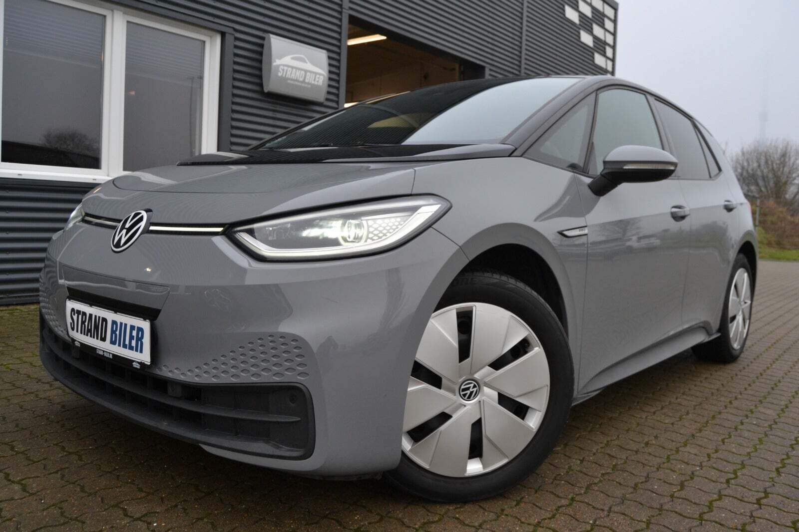 Grå VW ID.3 fra 2021