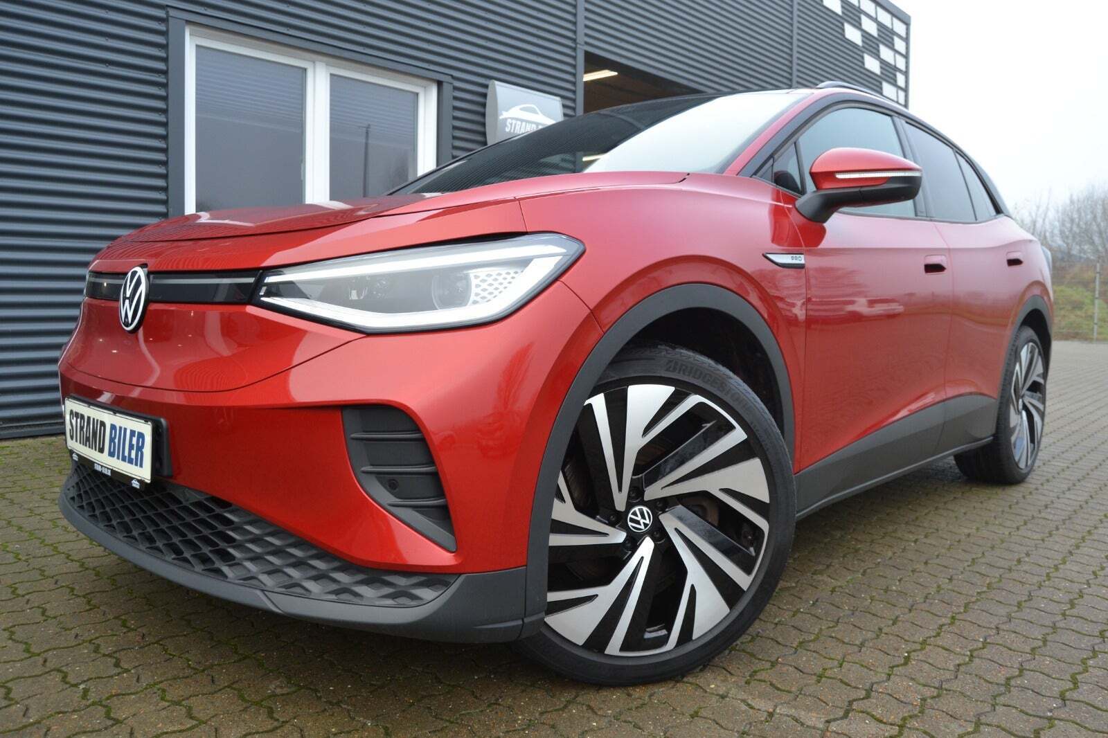 Rød VW ID.4 fra 2022