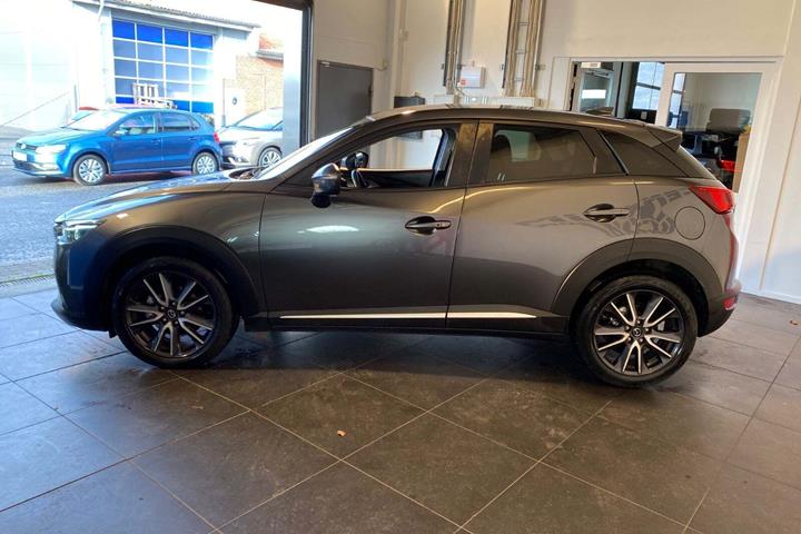 Grå Mazda CX-3 fra 2017