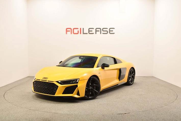 Gul Audi R8 fra 2021