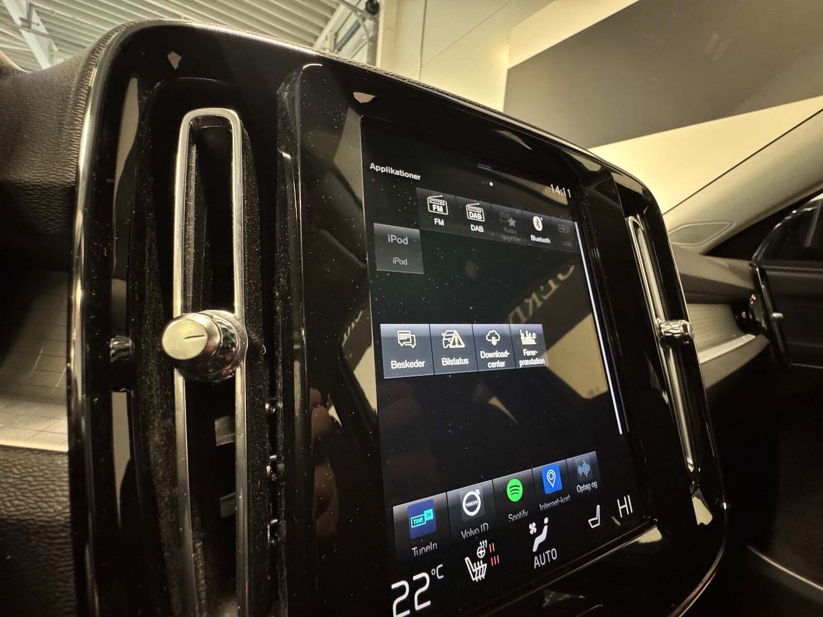 Sort Volvo XC40 fra 2021