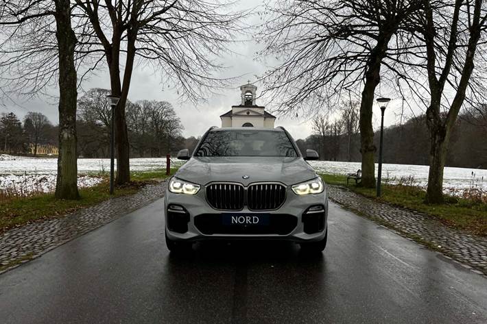 Grå BMW X5 fra 2019