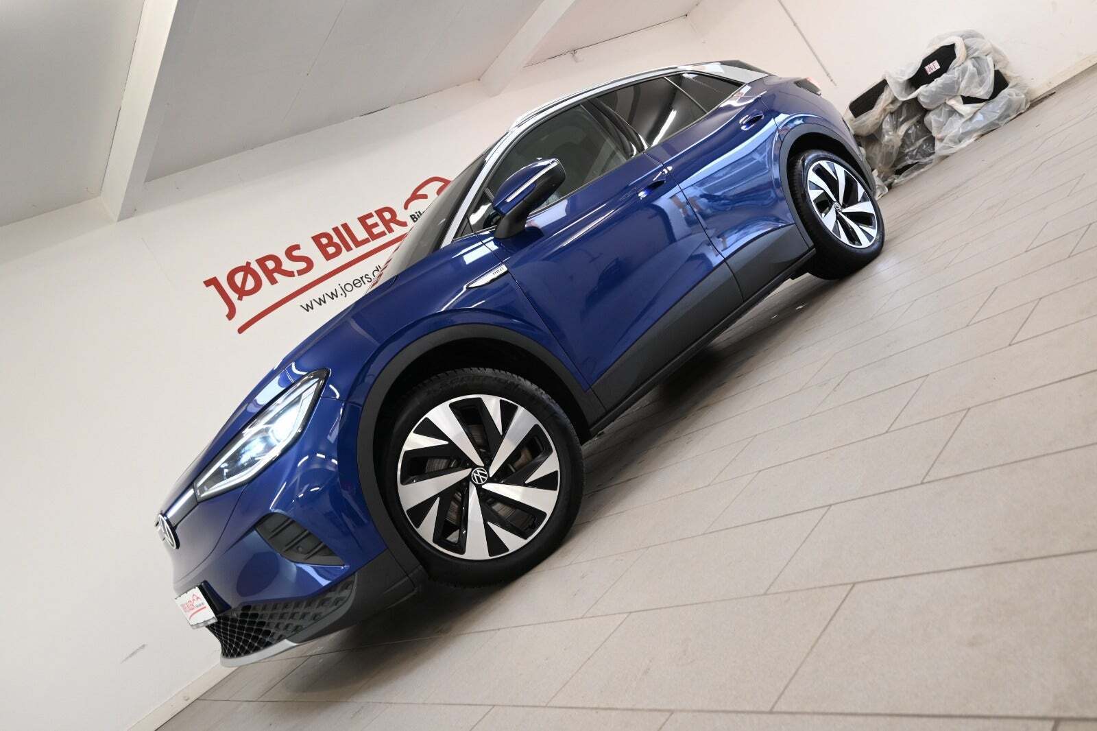 Blå VW ID.4 fra 2022