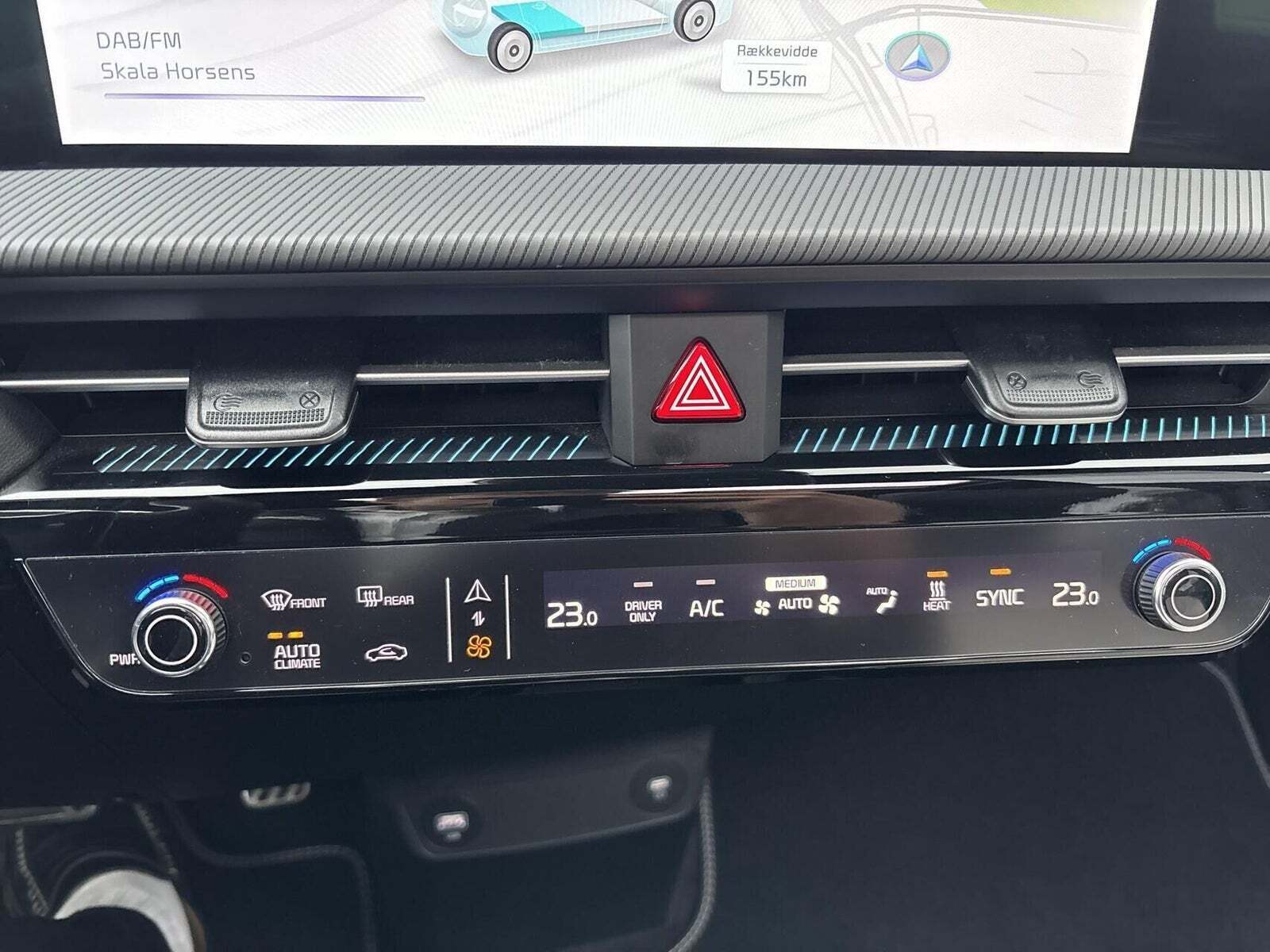 Blå Kia EV6 fra 2024