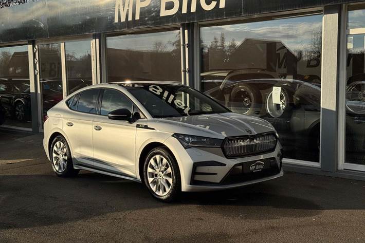 Sølv Skoda Enyaq fra 2023