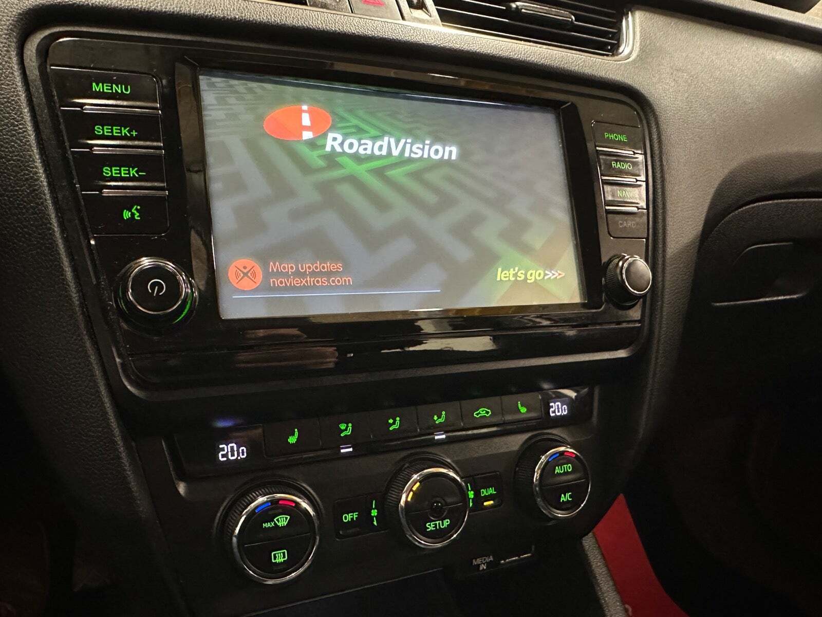 Sølv Skoda Octavia fra 2013