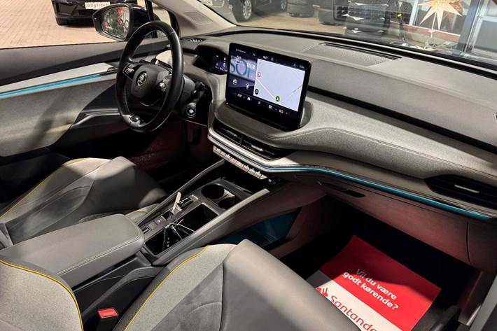 Sort Skoda Enyaq fra 2022
